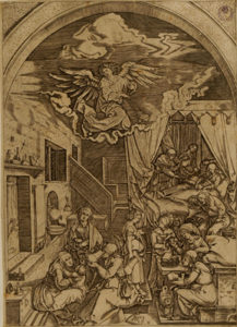 Nascita di Maria Vergine (dalla serie: Vita della Vergine)